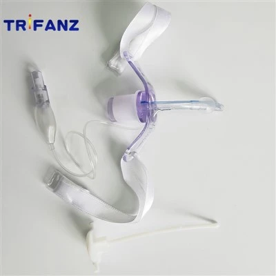 PVC tracheostomijos vamzdelis